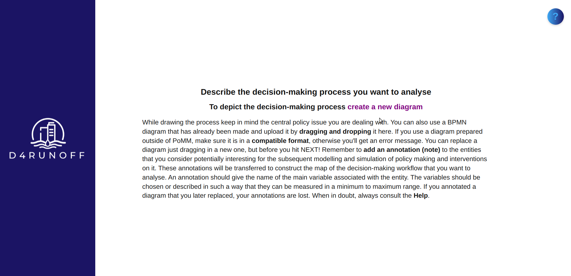 Fig. 23 - Description of decision-making process