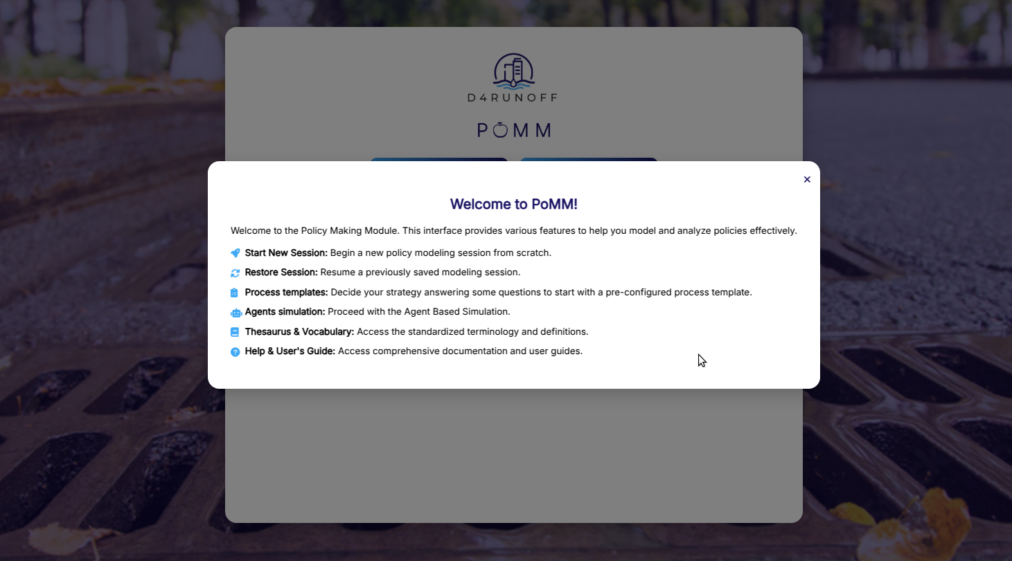 Fig. 02 - PoMM Section overview