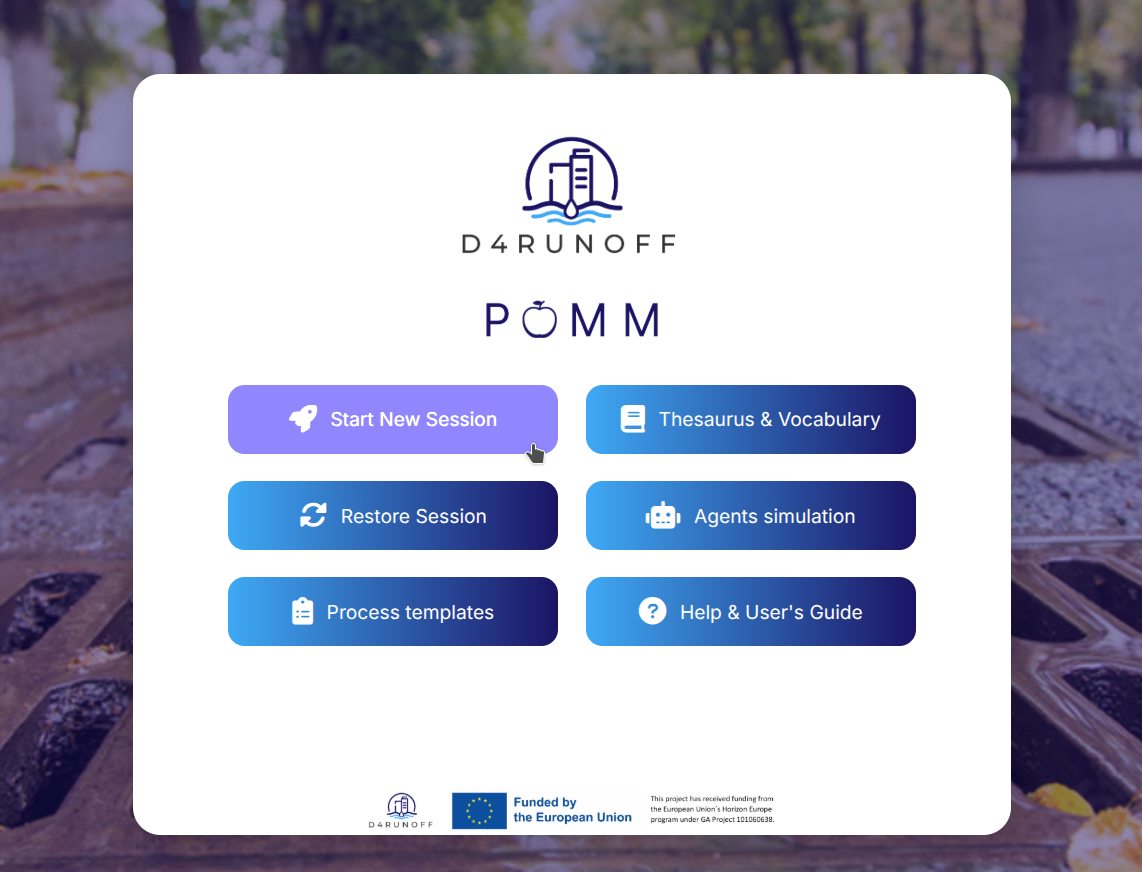 Fig. 010 - Start a new session