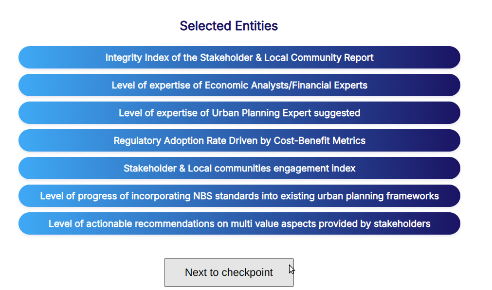 Fig. 36 - Before press Next to checkpoint verify carefully your choices!