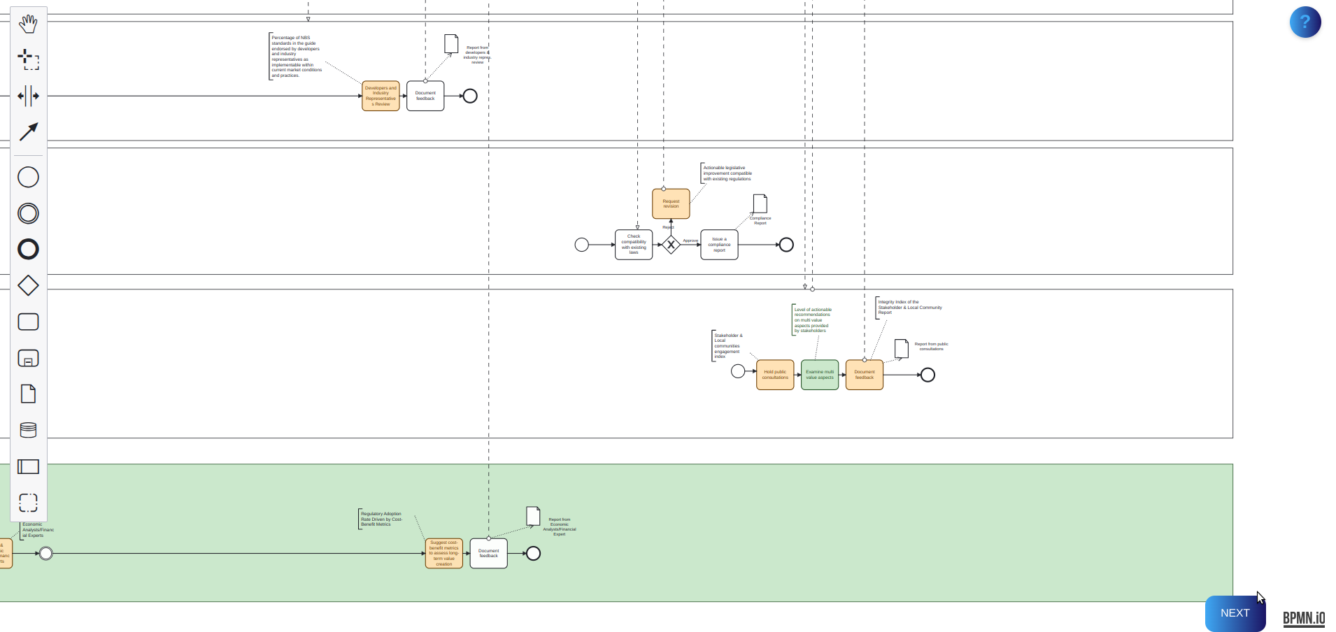 Fig. 32 - Push the NEXT button otherwise your changes will be lost!